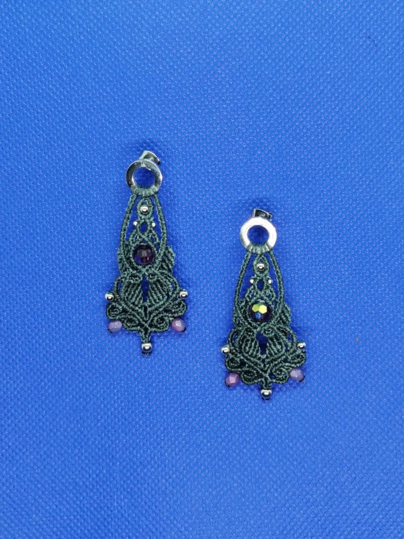 Boucles Micro-Macramé "GAËLLE"