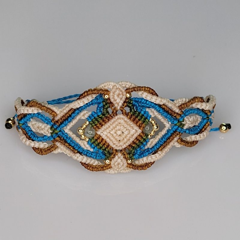 BRACELET MICRO-MACRAME KHEOPS